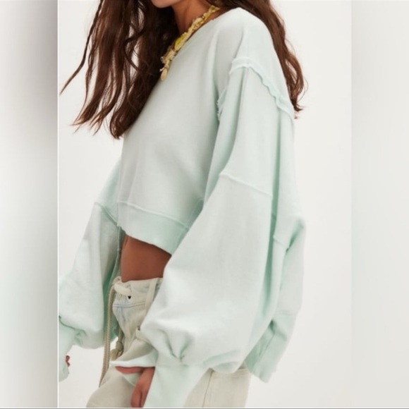 Free People Tops - NWT We the Free Camden Cropped Sweatshirt